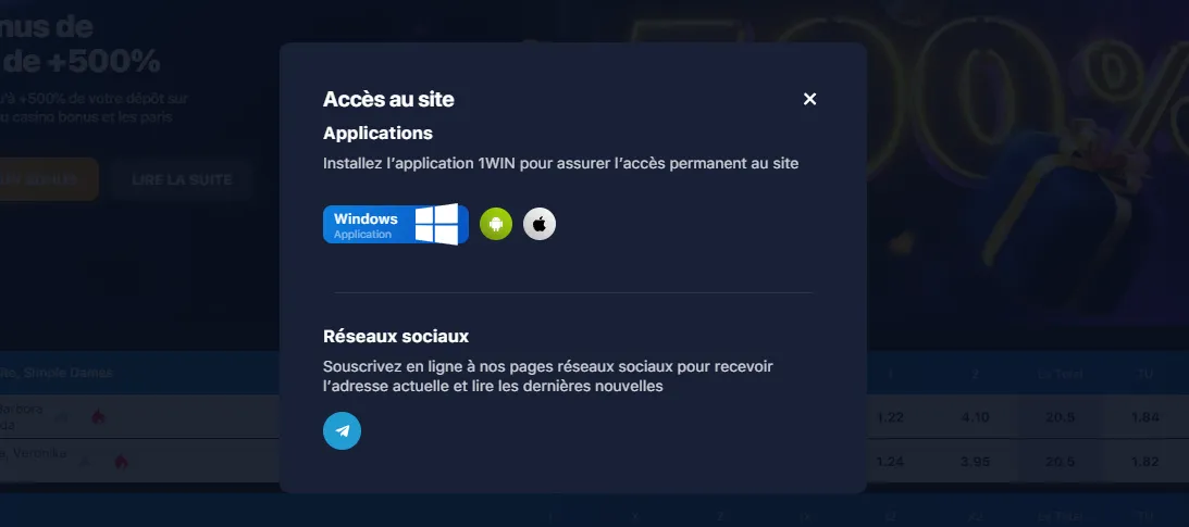 1win version mobile 1win app